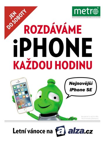 Obálka e-magazínu deník METRO 23.6.2016