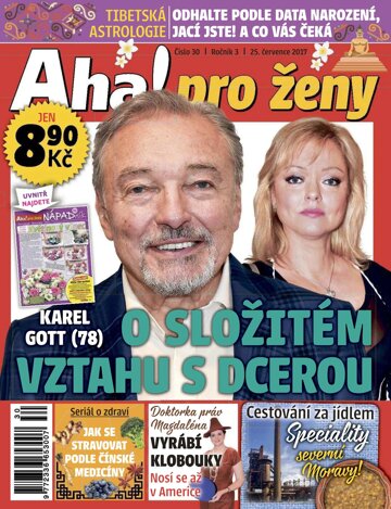 Obálka e-magazínu AHA! pro ženy 25.7.2017