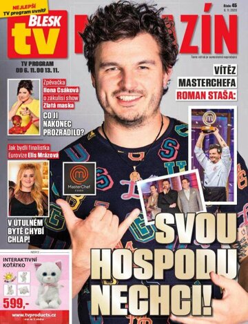 Obálka e-magazínu Příloha Blesk Tv - 6.11.2020