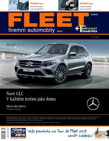 Obálka e-magazínu FLEET firemní automobily 4/2015