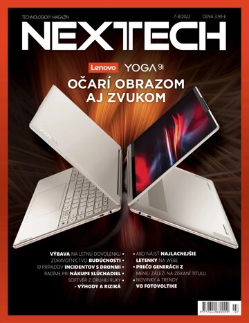 Obálka e-magazínu NEXTECH 7-8/2022