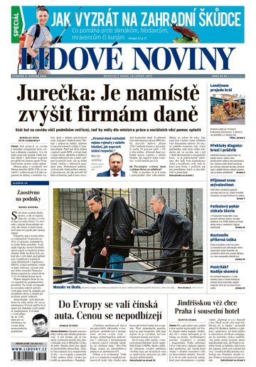 Obálka e-magazínu Lidové noviny 4.5.2023