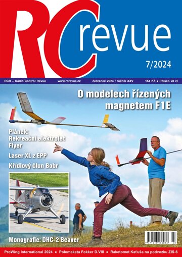 Obálka e-magazínu RC revue 7/2024