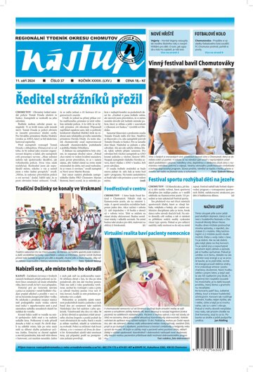 Obálka e-magazínu Nástup 37/24