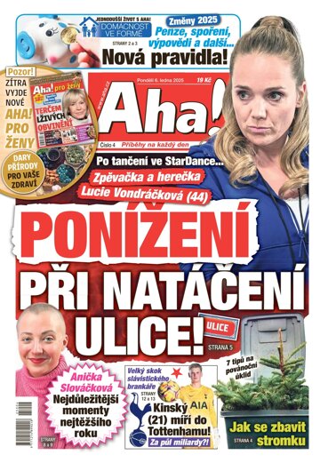 Obálka e-magazínu AHA! 6.1.2025