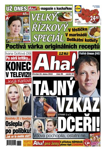 Obálka e-magazínu AHA! 23.4.2015