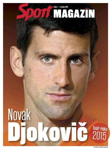 Obálka e-magazínu Sport magazín - 8.1.2016