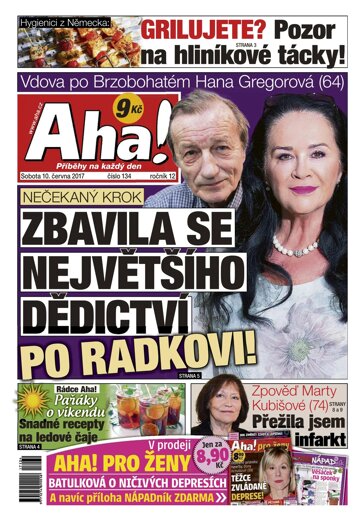 Obálka e-magazínu AHA! 10.6.2017