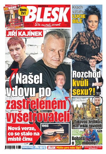 Obálka e-magazínu Blesk 25.11.2017