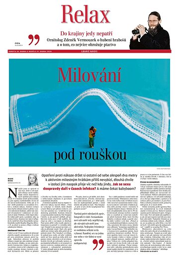 Obálka e-magazínu LN+ Morava - 18.4.2020