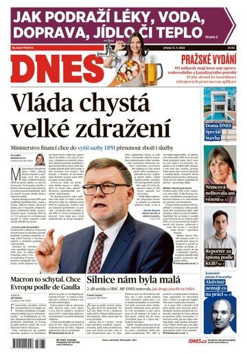 Obálka e-magazínu MF Dnes 12.4.2023