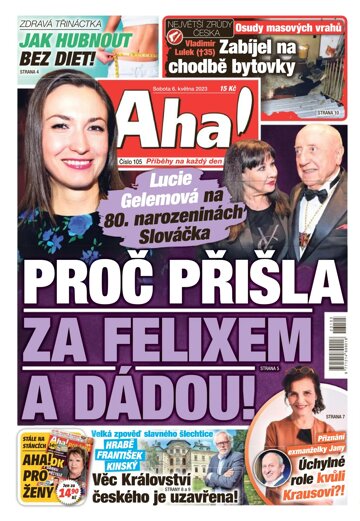 Obálka e-magazínu AHA! 6.5.2023