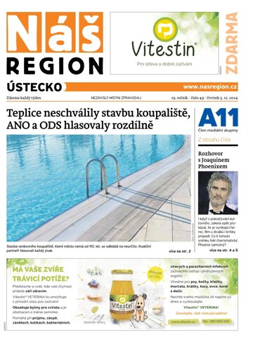 Obálka e-magazínu Náš Region - Ústecko 49/2024