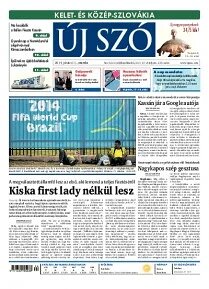 Obálka e-magazínu Új Szó 11.6.2014