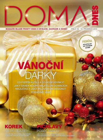 Obálka e-magazínu Doma DNES Magazín - 10.12.2014