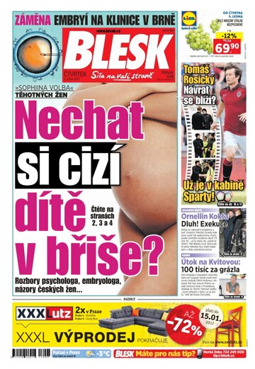 Obálka e-magazínu Blesk 5.1.2017