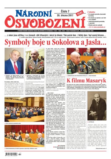 Obálka e-magazínu Národní Osvobození 7/2017