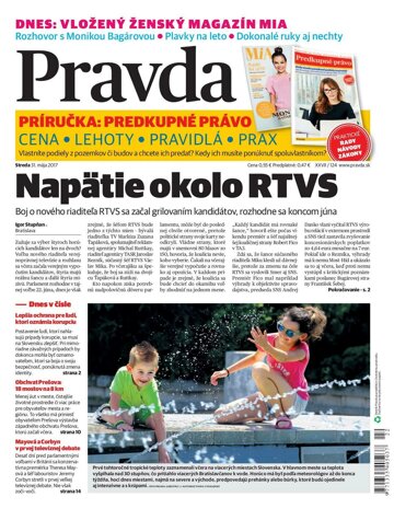 Obálka e-magazínu Pravda 31.5.2017