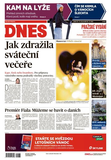 Obálka e-magazínu MF Dnes 23.12.2022