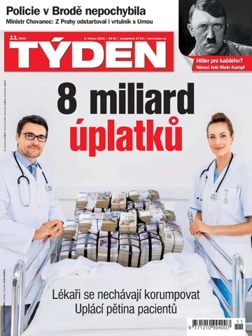 Obálka e-magazínu Týden 11/2015