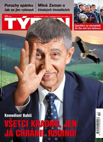 Obálka e-magazínu Týden 14/2016