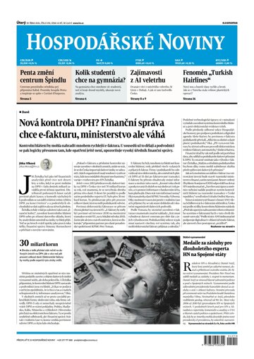 Obálka e-magazínu Hospodářské noviny 210 - 29.10.2024