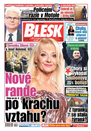 Obálka e-magazínu Blesk 25.2.2025