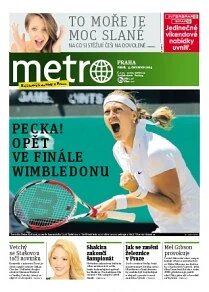 Obálka e-magazínu deník METRO 4.7.2014