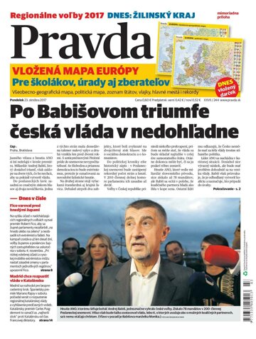 Obálka e-magazínu Pravda 23.10.2017