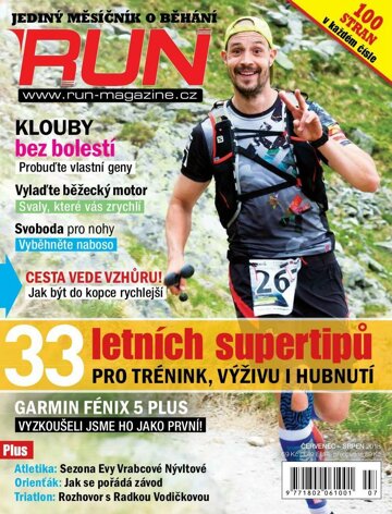 Obálka e-magazínu RUN 7-8/2018