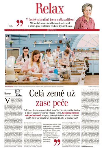 Obálka e-magazínu LN+ Čechy - 12.3.2022