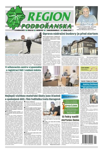 Obálka e-magazínu Region Podbořanska 18/2021