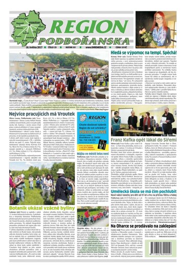 Obálka e-magazínu Region Podbořanska 19/2017