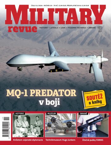 Obálka e-magazínu Military revue 11/2024