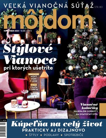 Obálka e-magazínu Môj dom 11/2024