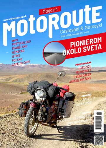 Obálka e-magazínu MotoRoute Magazín 1/2025