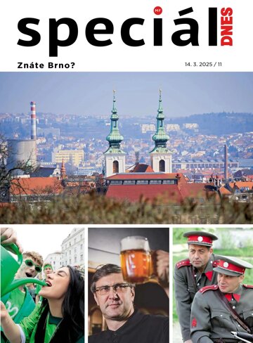 Obálka e-magazínu Magazín DNES SPECIÁL Brno a Jižní Morava - 14.3.2025