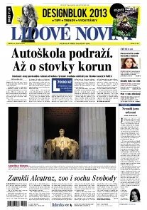 Obálka e-magazínu Lidové noviny 2.10.2013