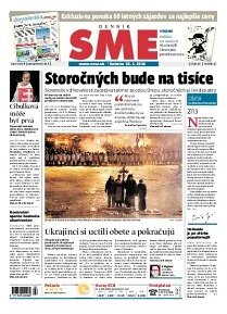 Obálka e-magazínu SME 25.1.2014