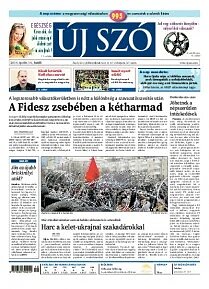 Obálka e-magazínu Új Szó 14.4.2014