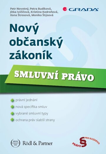 Obálka knihy Nový občanský zákoník