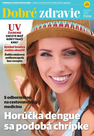 Obálka e-magazínu Zdravie Dobré - 26. 5. 2015