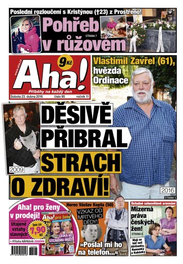 Obálka e-magazínu AHA! 23.4.2016