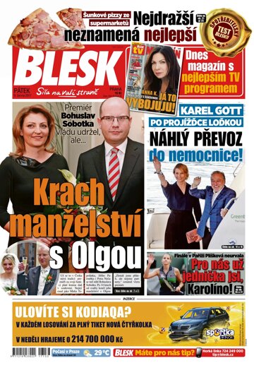 Obálka e-magazínu Blesk 9.6.2017