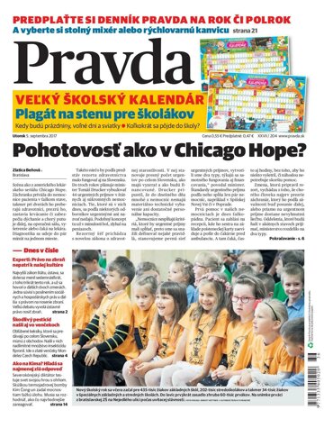 Obálka e-magazínu Pravda 5.9.2017