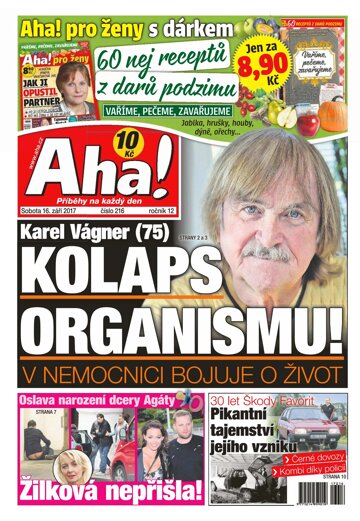 Obálka e-magazínu AHA! 16.9.2017