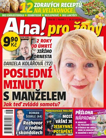 Obálka e-magazínu AHA! pro ženy 16/2019