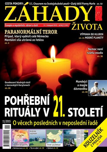 Obálka e-magazínu Záhady života 11/2015