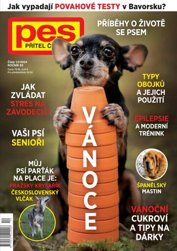 Obálka e-magazínu Pes přítel člověka 12/2024