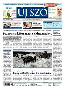 Obálka e-magazínu Új Szó 3.2.2014